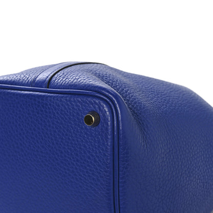 Hermes Taurillon Clemence Picotin Lock 18 PM Bleu Electrique 12 of 12