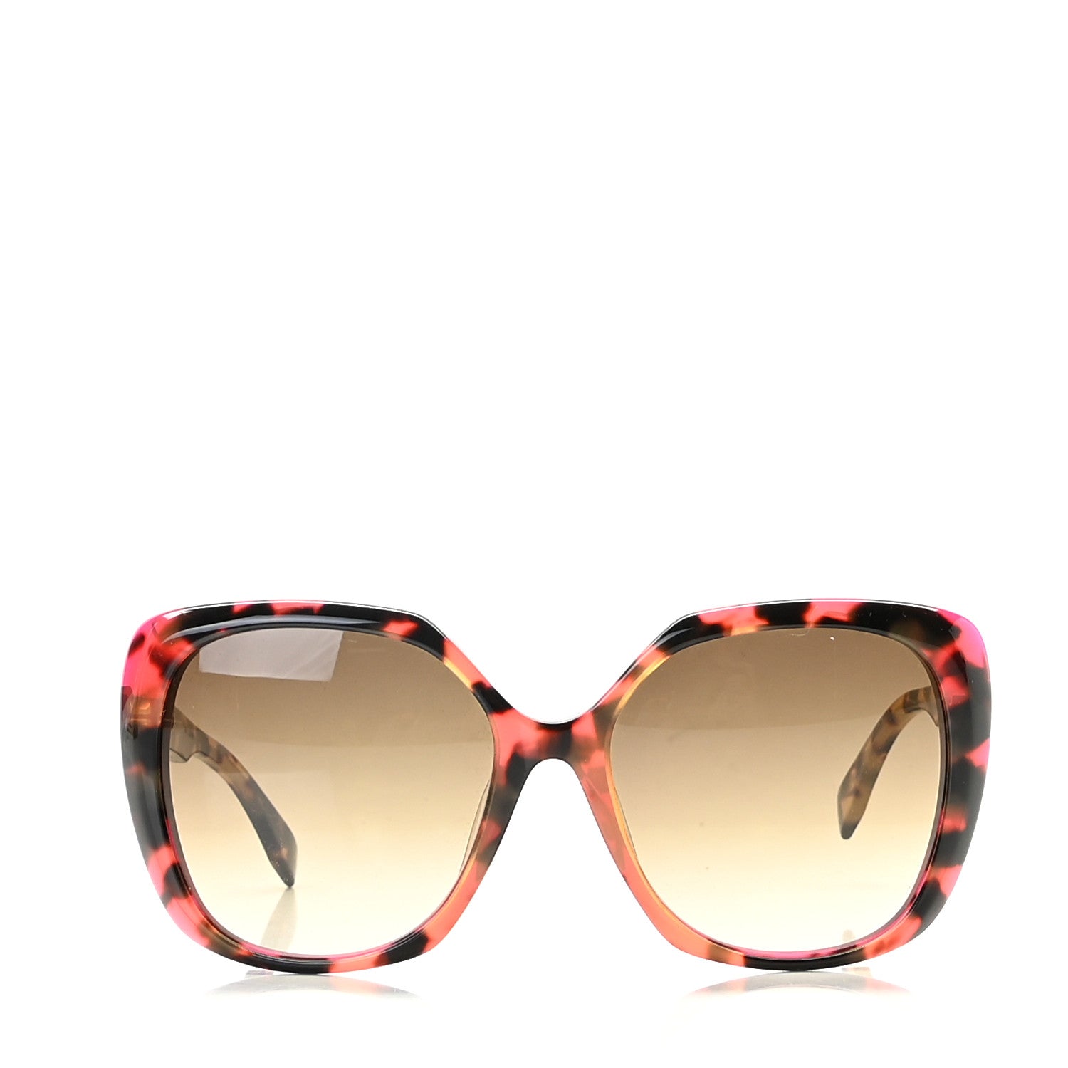 Fendi Oversized Sunglasses FF 0107/F/S Havana 2 of 8
