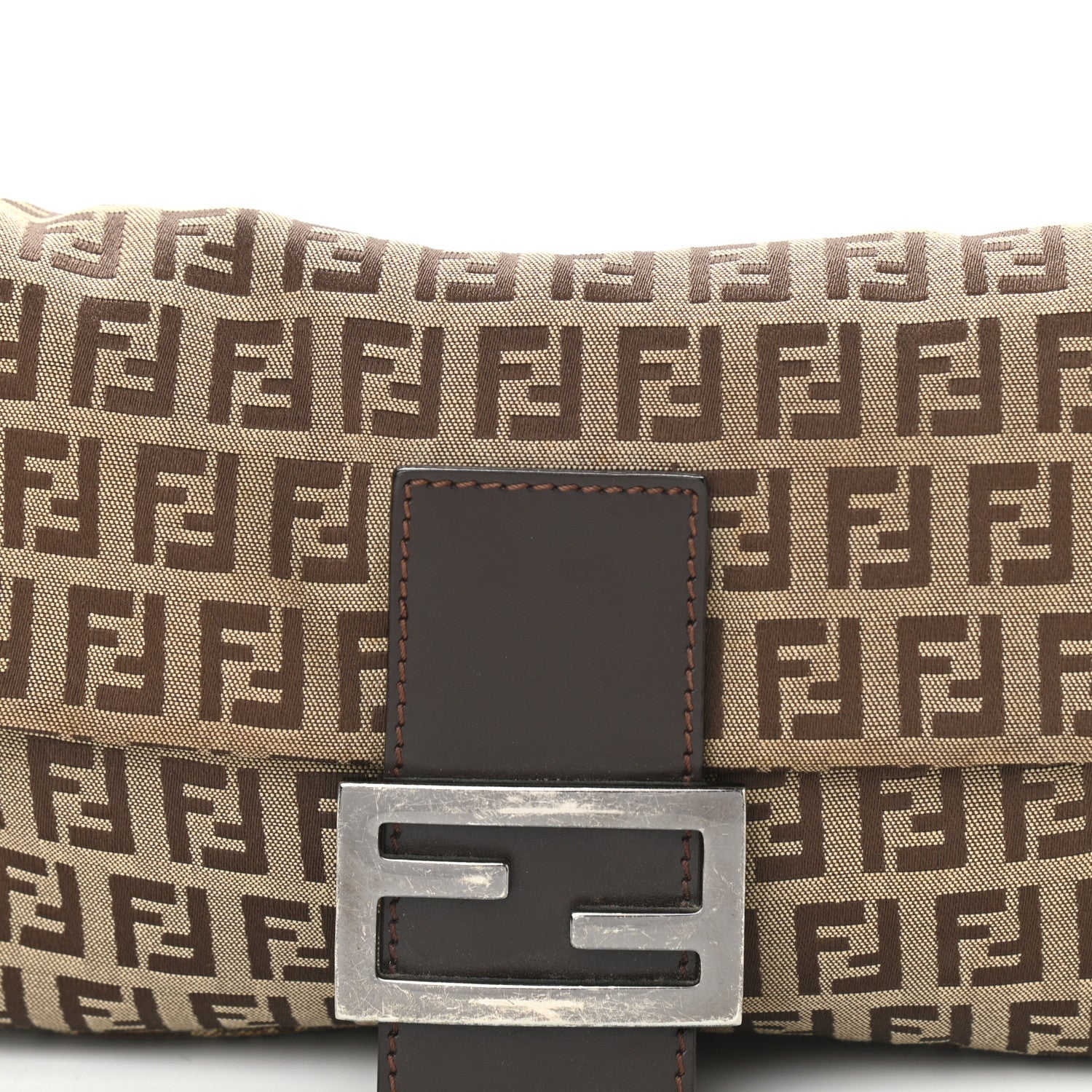 Fendi Zucchino Baguette Tobacco 6 of 10