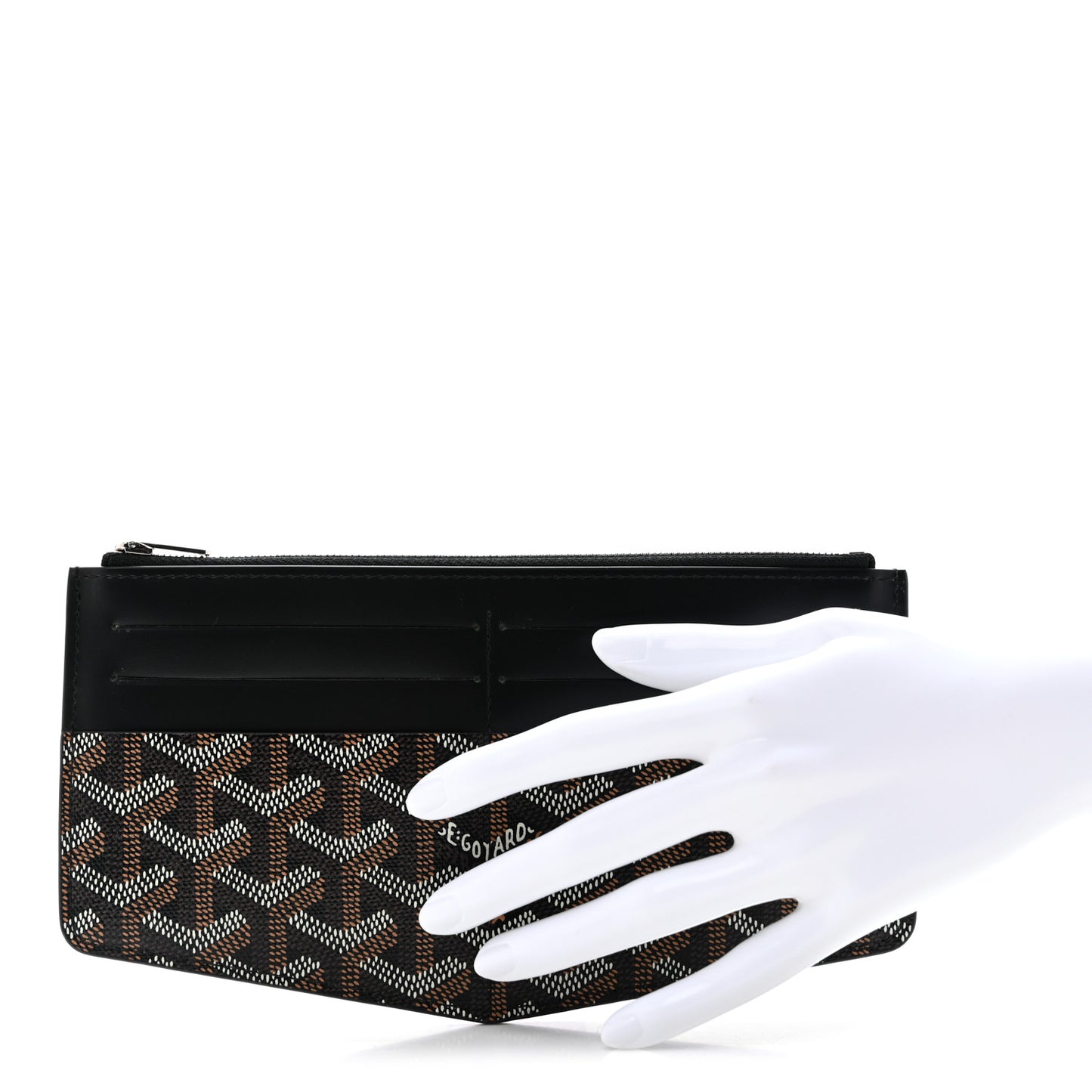 Goyardine Insert Louise Wallet Black