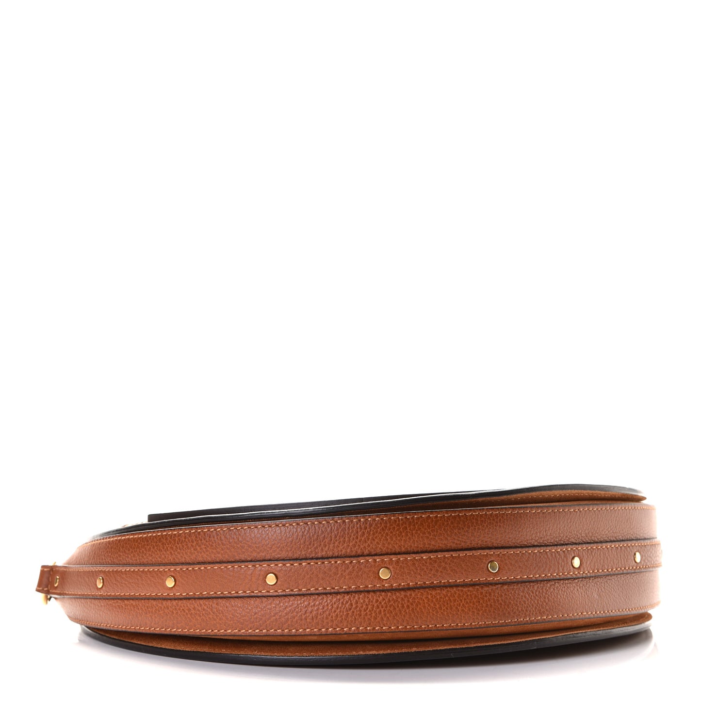 Calfskin Suede Raffia Medium Pixie Bag Caramel