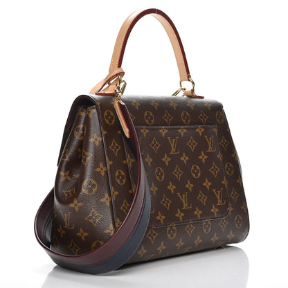 Louis Vuitton Monogram Cluny MM Bordeaux Navy 4 of 9