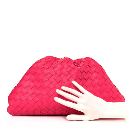 Bottega Veneta Nappa Maxi Intrecciato The Pouch Oversized Clutch Lollipop 2 of 10