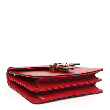 Gucci Dollar Calfskin Small Interlocking G Shoulder Bag Red 4 of 11