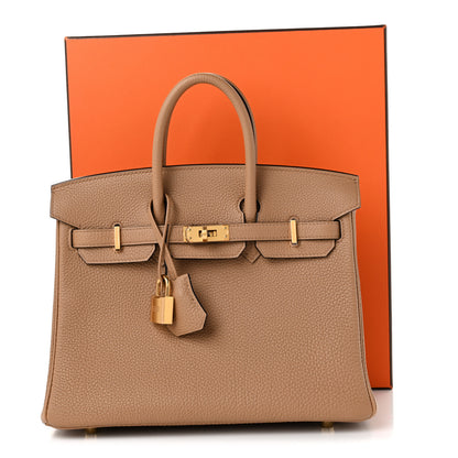 Hermes Togo Birkin 25 Chai 10 of 10