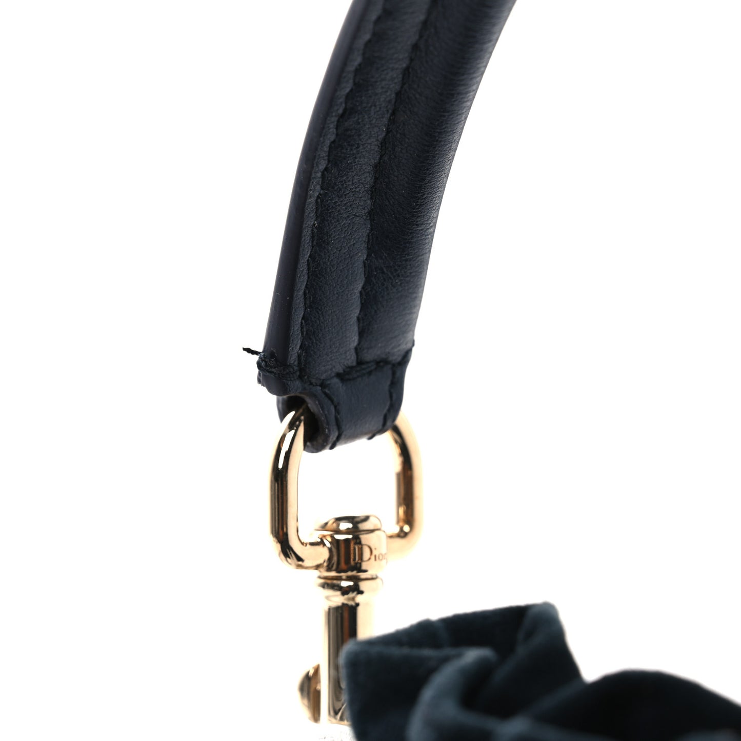Calfskin Micro Dior Vibe Bucket Blue