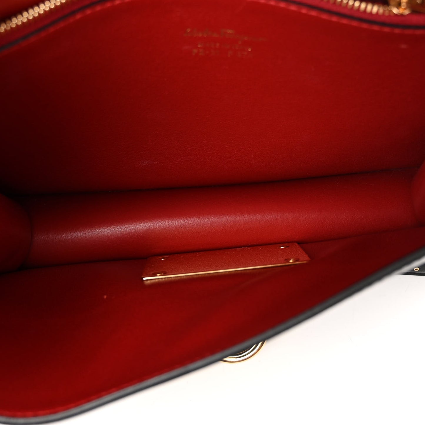 Smooth Calfskin Studded Aileen Gancio Lock Shoulder Bag Black