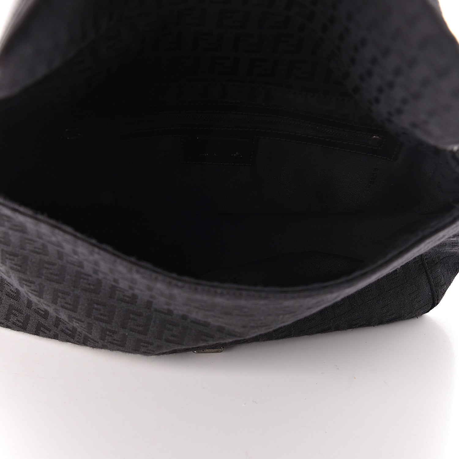Fendi Zucchino Mama Baguette Black 5 of 9