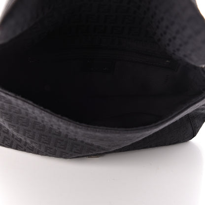 Fendi Zucchino Mama Baguette Black 5 of 9