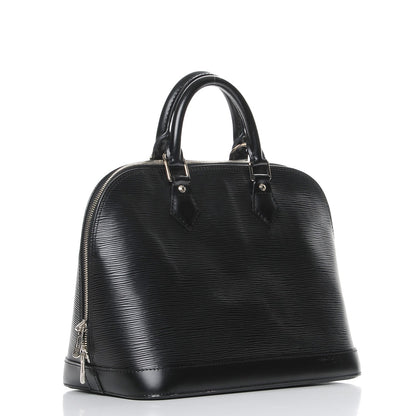 Louis Vuitton Epi Alma PM Black 3 of 10