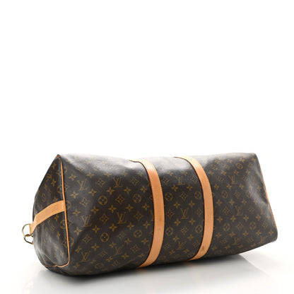 Louis Vuitton Monogram Keepall Bandouliere 55 4 of 13