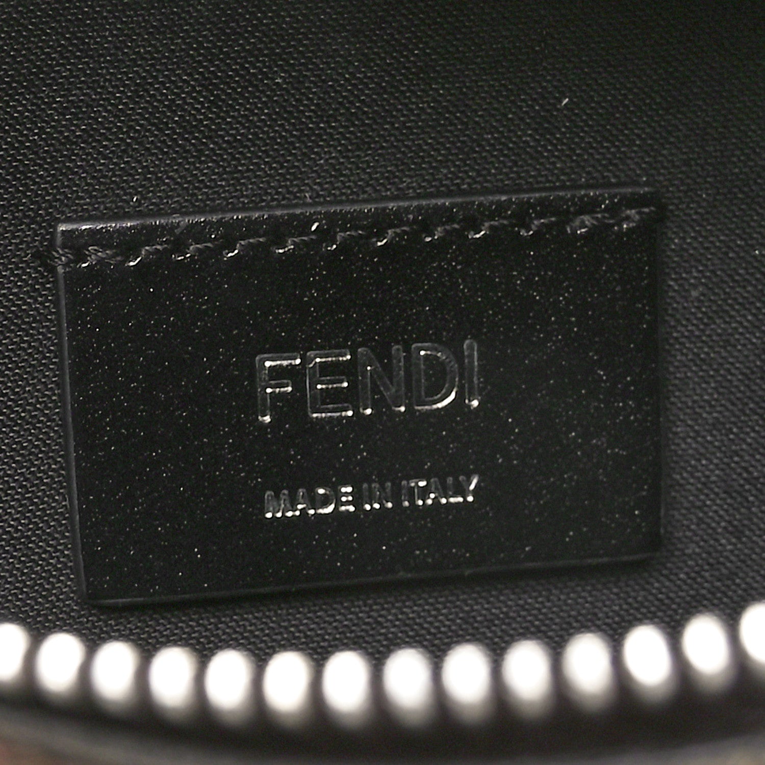 Fendi Shiny Glazed Fabric Vitello Cover FF 1974 Logo Belt Bag Tobacco Moro Giallo Ebano 6 of 10