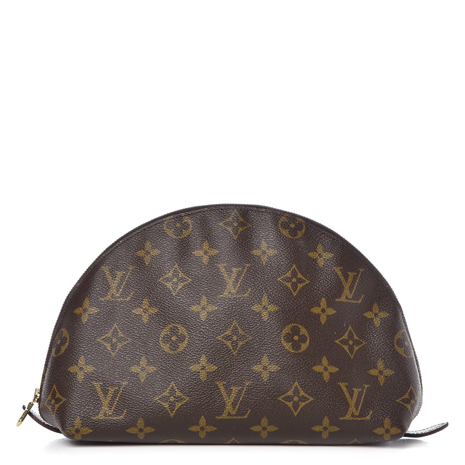 Louis Vuitton Monogram Trousse Demi Ronde 1 of 9