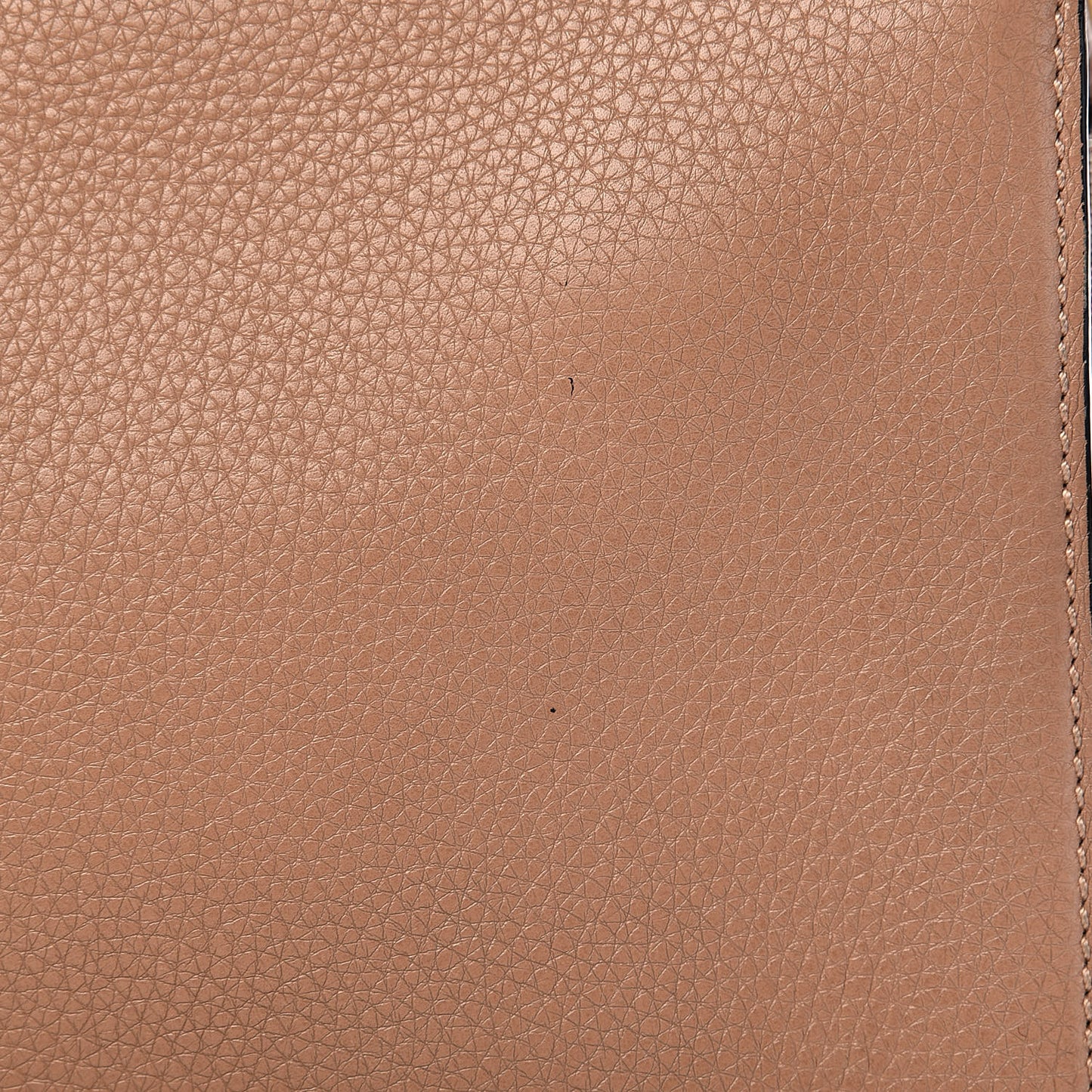 Pebbled Calfskin Beaded Small My Rockstud Frame Bag Soft Noisette