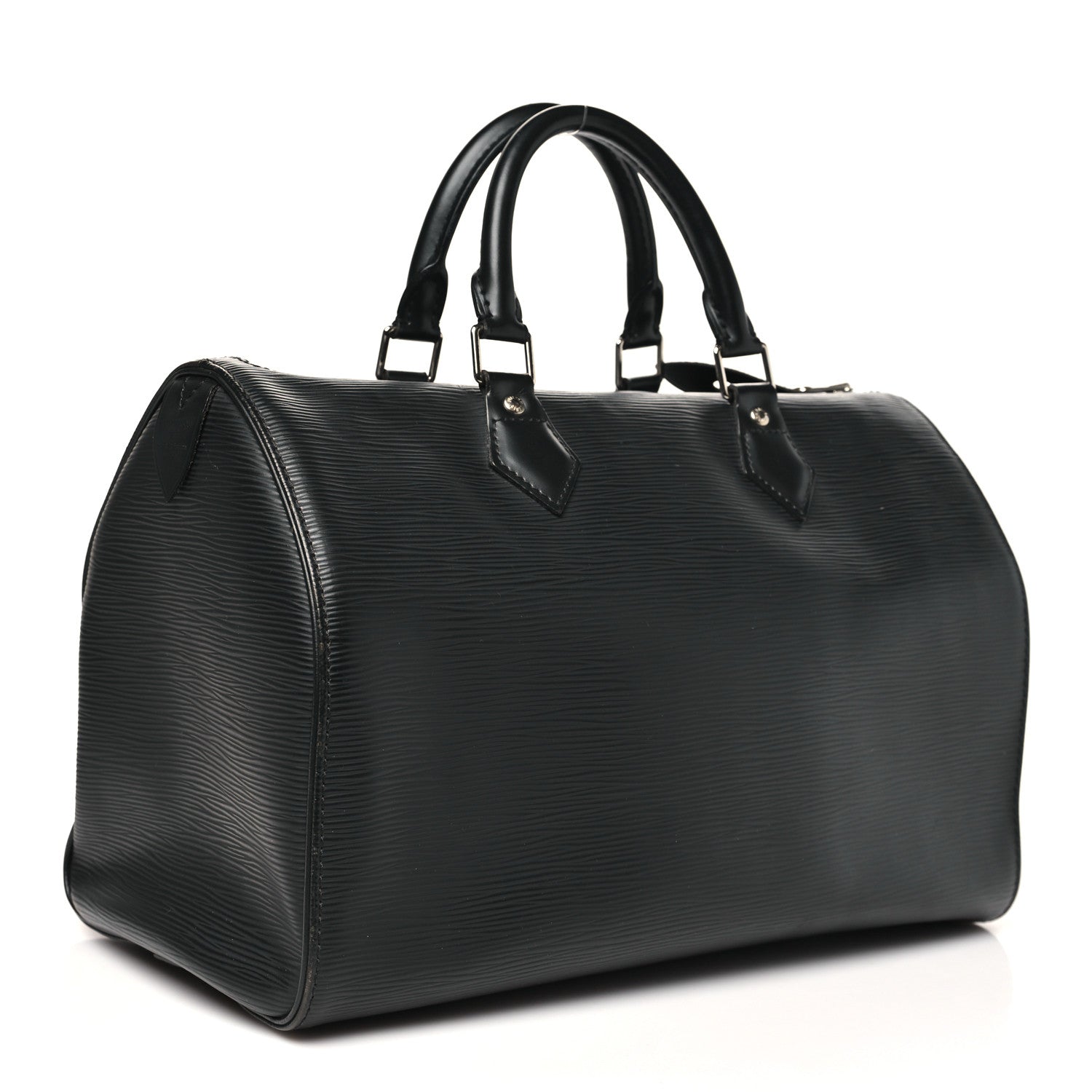Louis Vuitton Epi Speedy 30 Black 3 of 10
