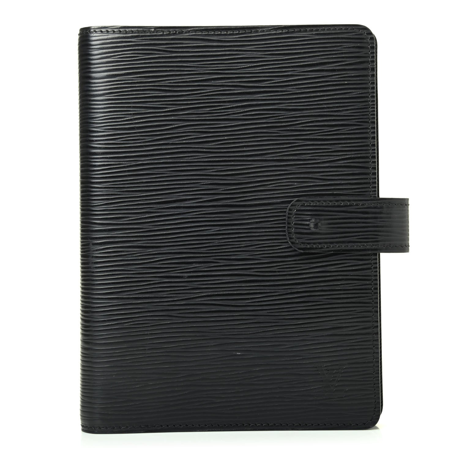 Louis Vuitton Epi Medium Ring Agenda Cover Black 1 of 4
