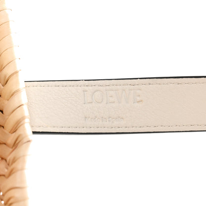 Loewe Raffia Small Basket Tote Bag Natural White 6 of 10