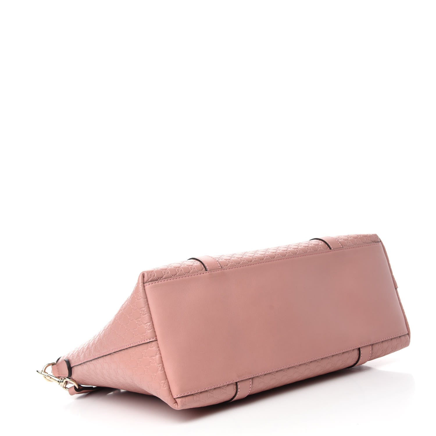 Gucci Soft Microguccissima Medium Zippered Satchel Soft Pink 4 of 10