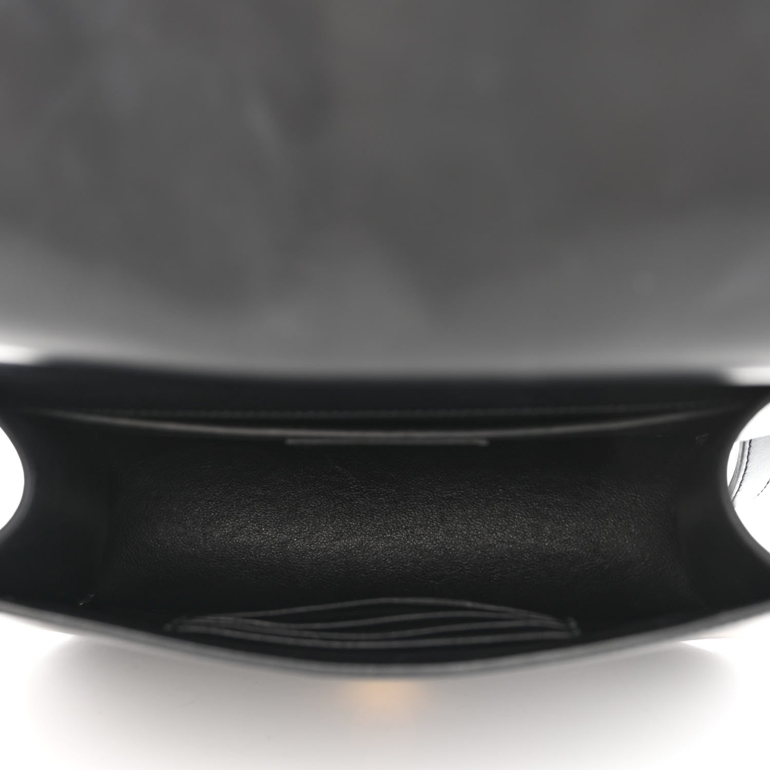 Saint Laurent Smooth Calfskin Small Spontini Saddle Bag Black 5 of 11