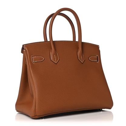 Hermes Togo Birkin 30 Gold 3 of 35