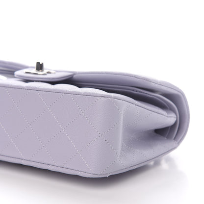 Chanel Caviar Quilted Small Double Flap Light Purple 9 of 10
