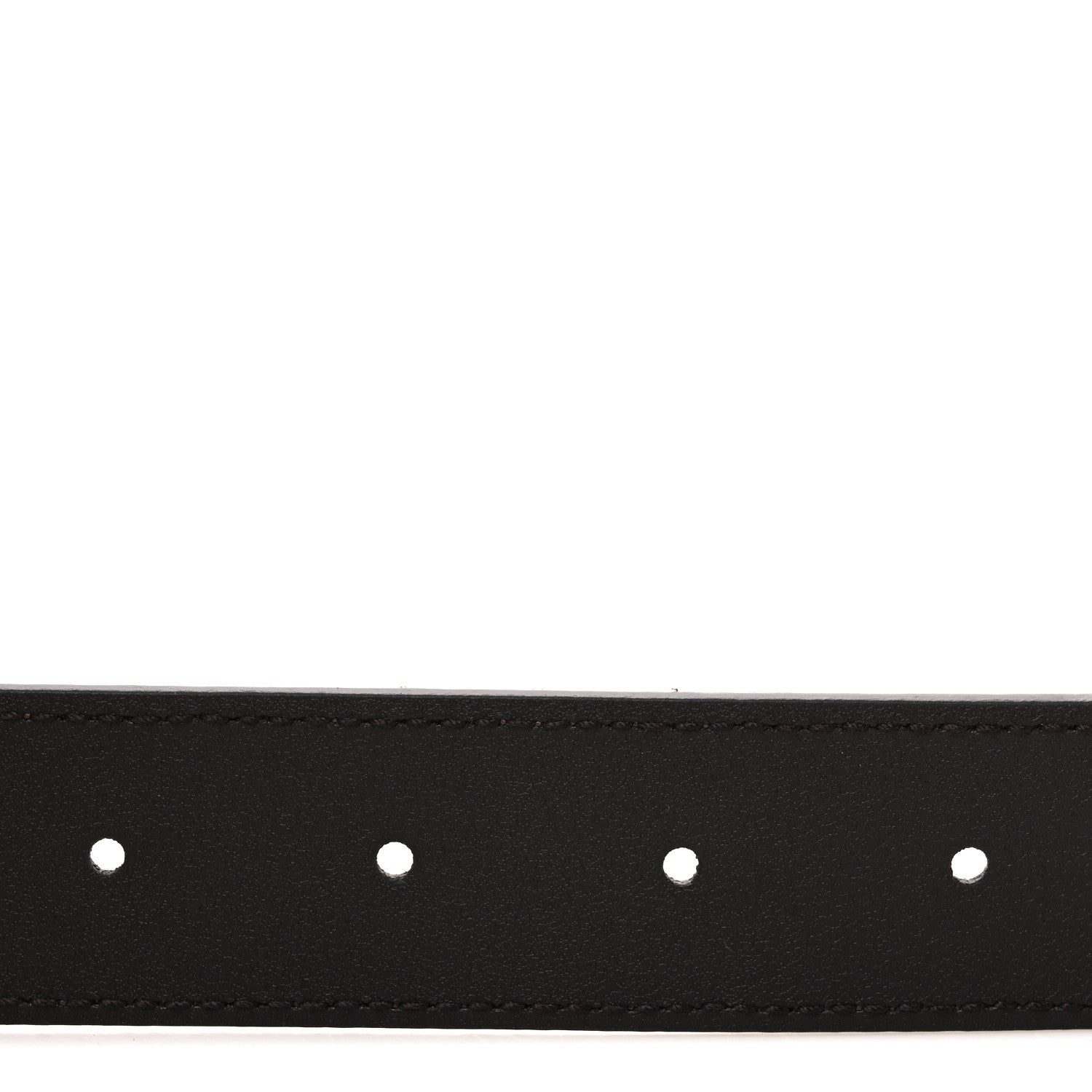 Gucci Suede Cudu Bamboo GG 30mm Belt 90 36 Pepper Brown 4 of 5