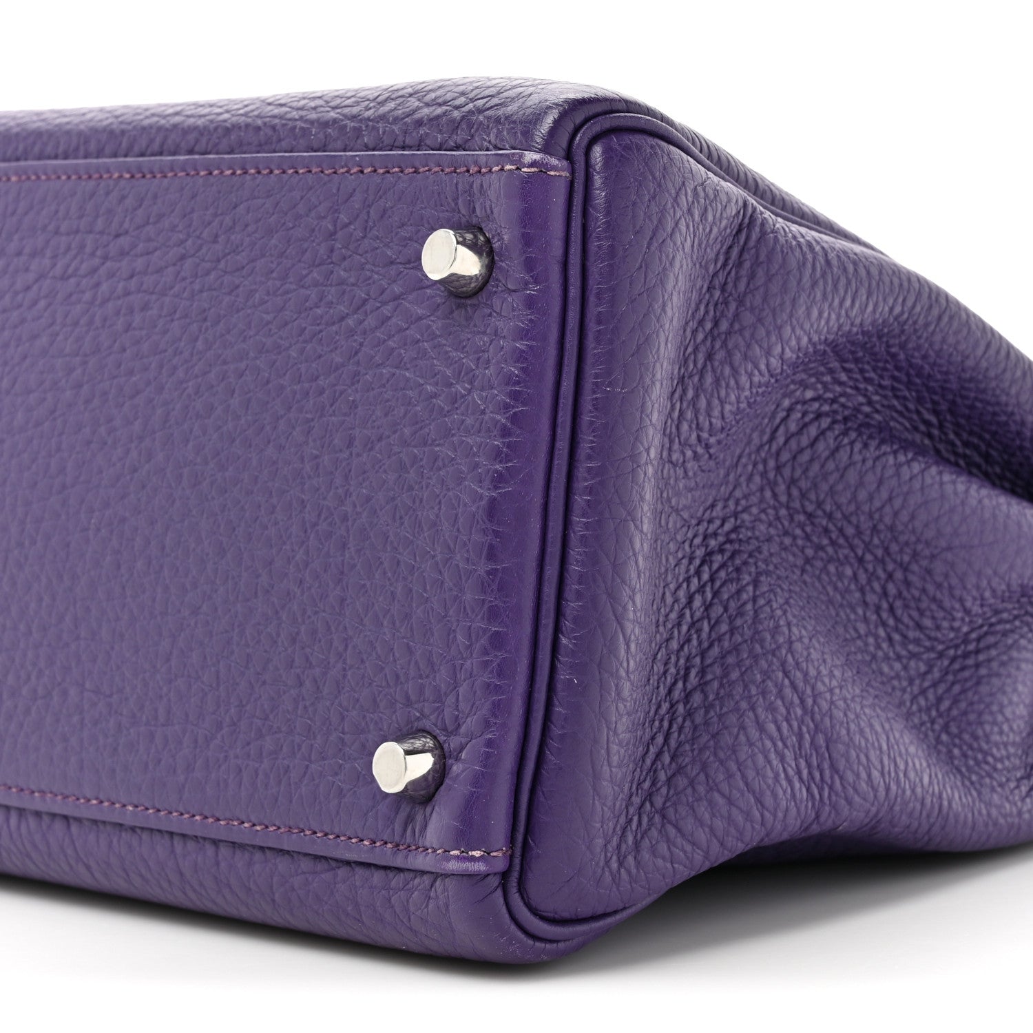 Hermes Togo Kelly Retourne 35 Iris 9 of 17