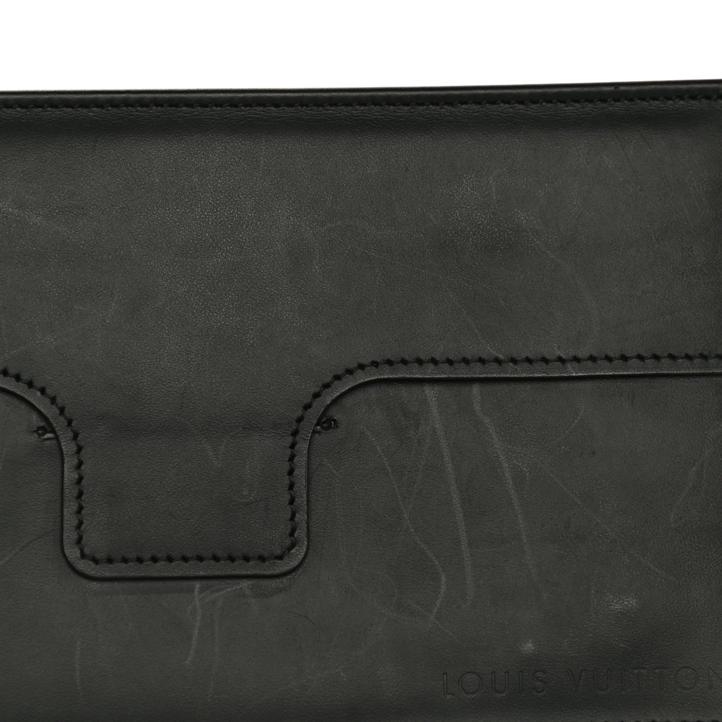 Monogram Glace Anouchka Pochette MM Black