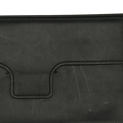 Louis Vuitton Monogram Glace Anouchka Pochette MM Black 20 of 23