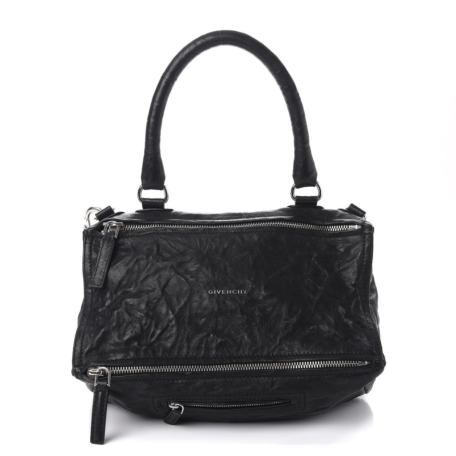 Givenchy Tumbled Sheepskin Medium Pandora Black 1 of 12