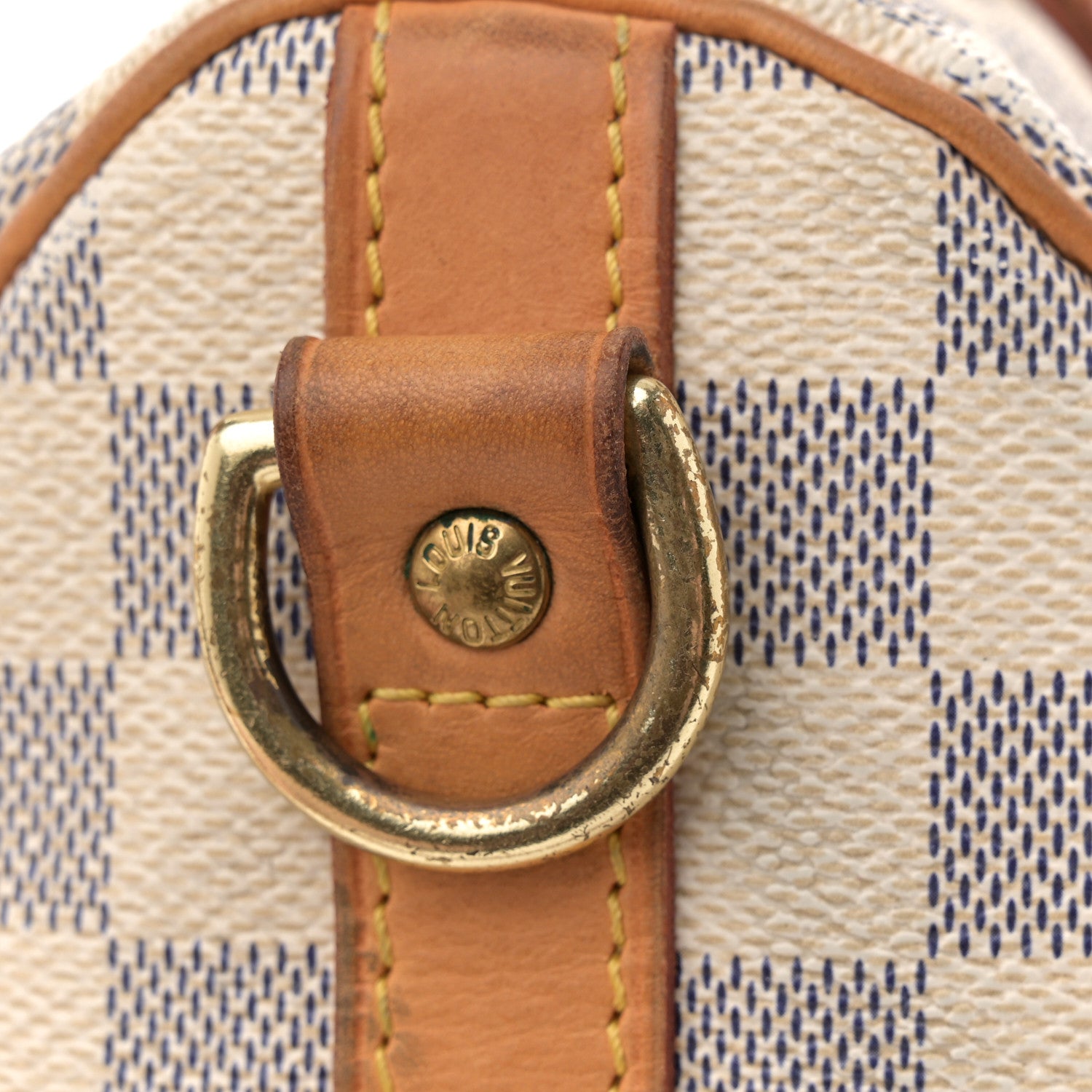 Louis Vuitton Damier Azur Speedy Bandouliere 25 14 of 14