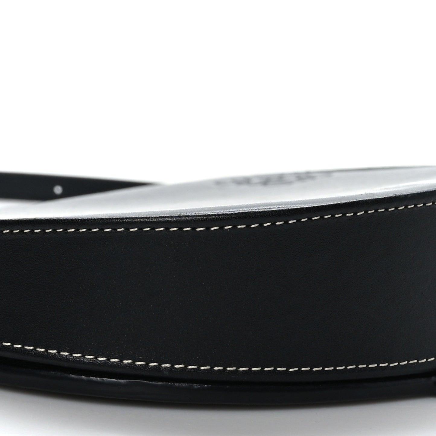 Soft Calfskin Heel Bag Black