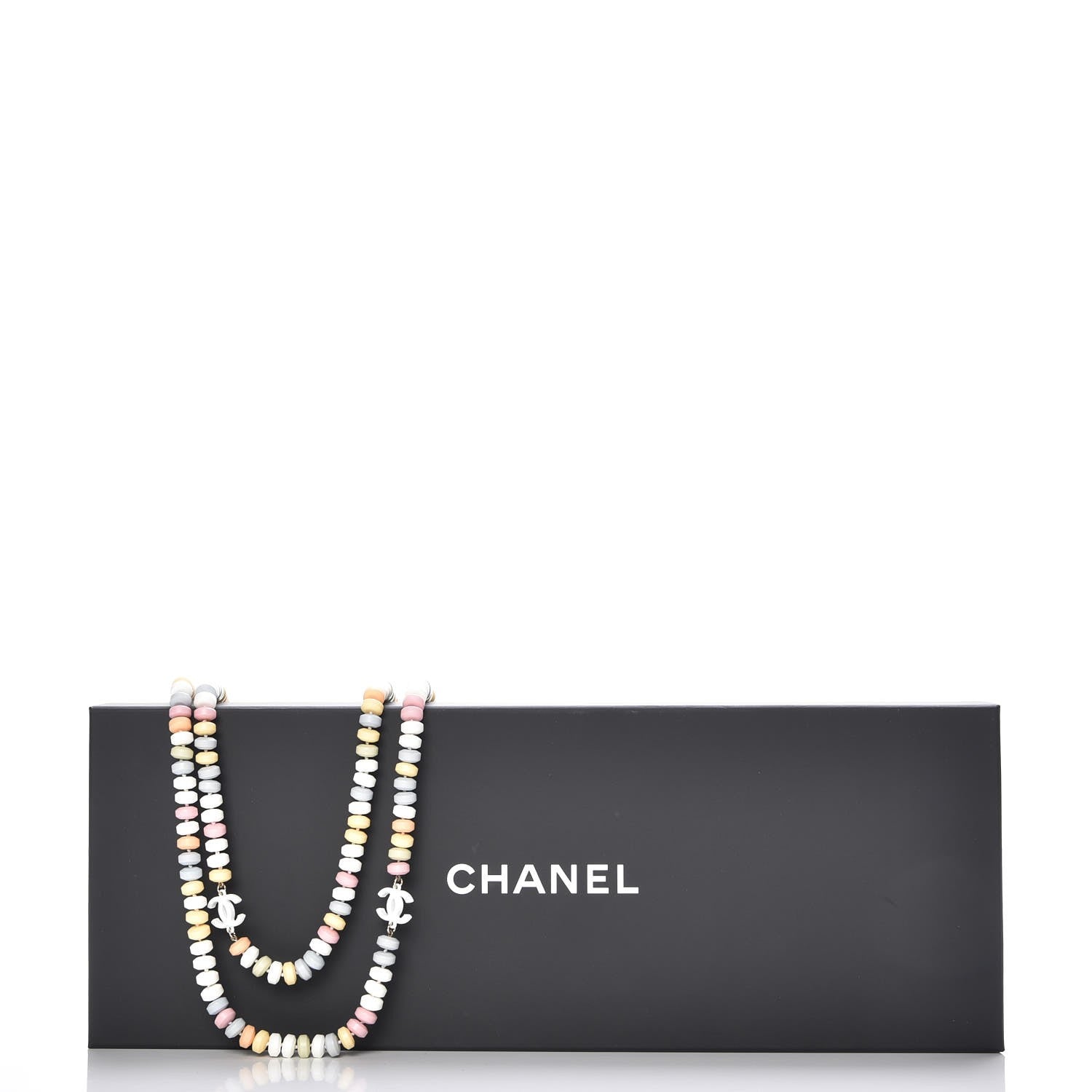 Chanel Candy CC Double Strand Necklace Multicolor 6 of 6
