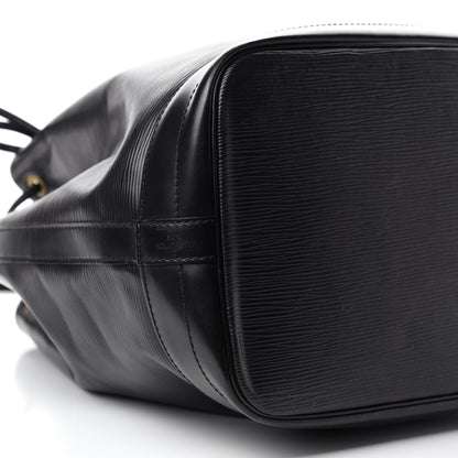 Louis Vuitton Epi Noe Black 6 of 13