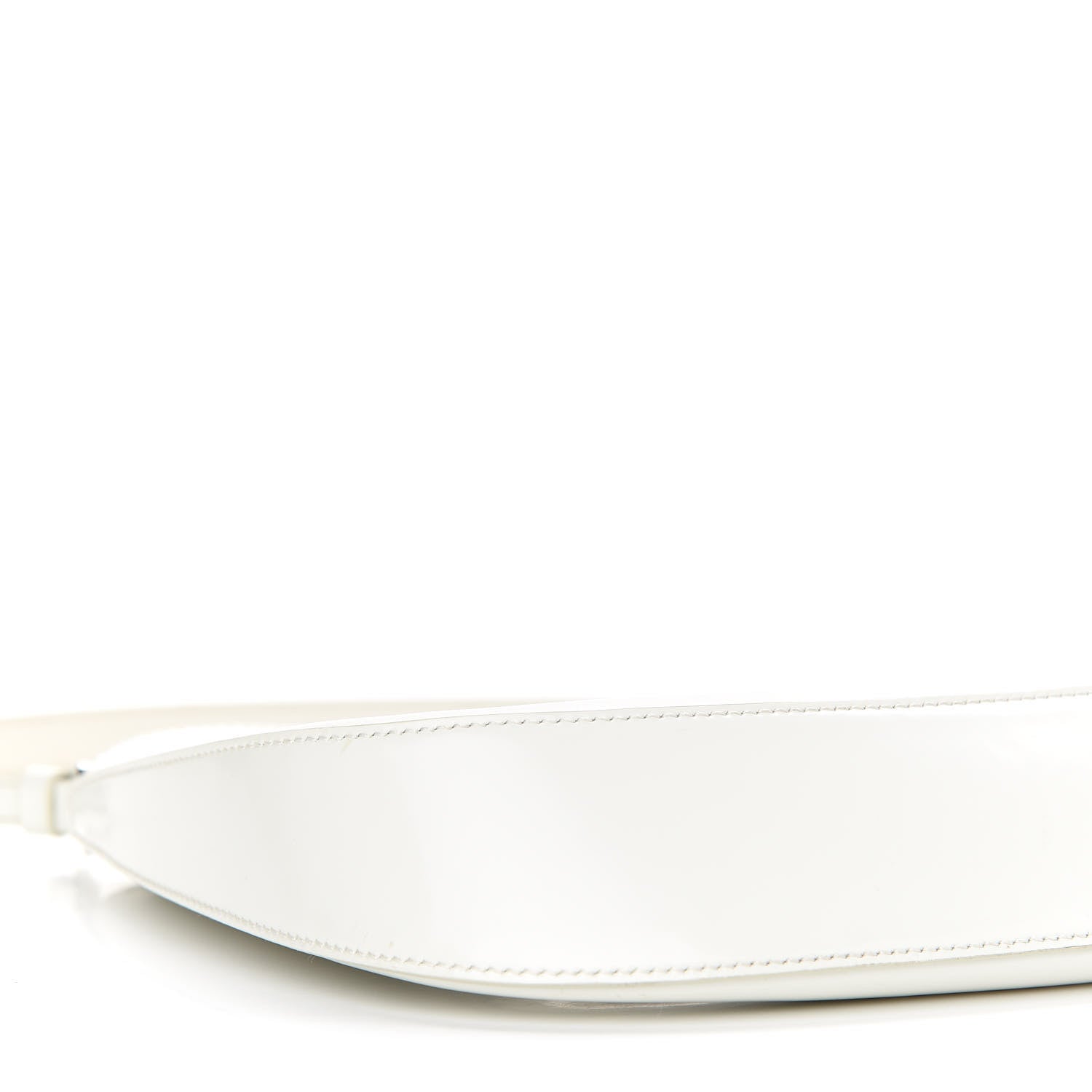 Prada Spazzolato Cleo Shoulder Bag White 7 of 8
