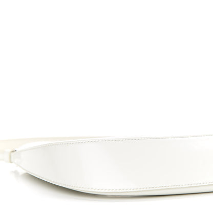 Prada Spazzolato Cleo Shoulder Bag White 7 of 8