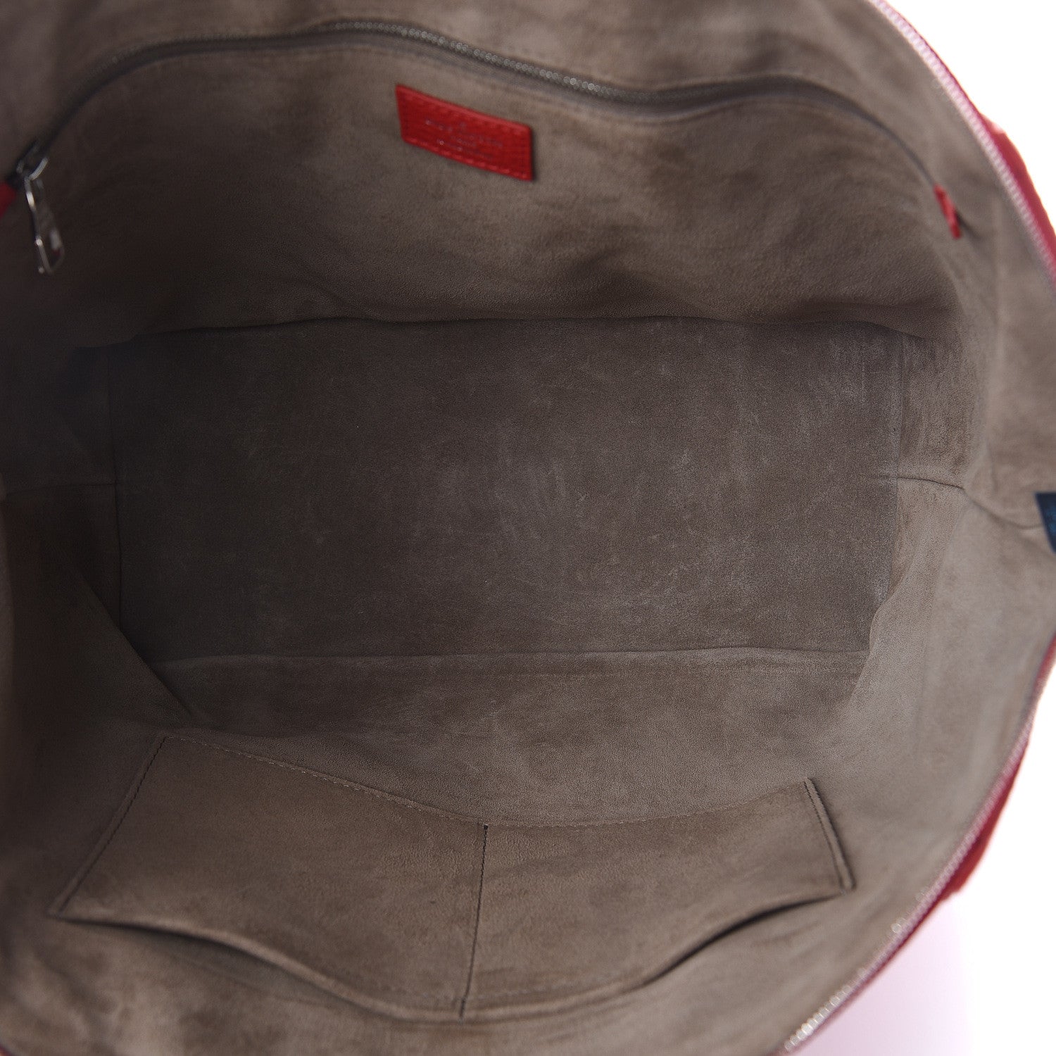 Louis Vuitton Veau Cachemire Soft Lockit MM Rubis 4 of 8