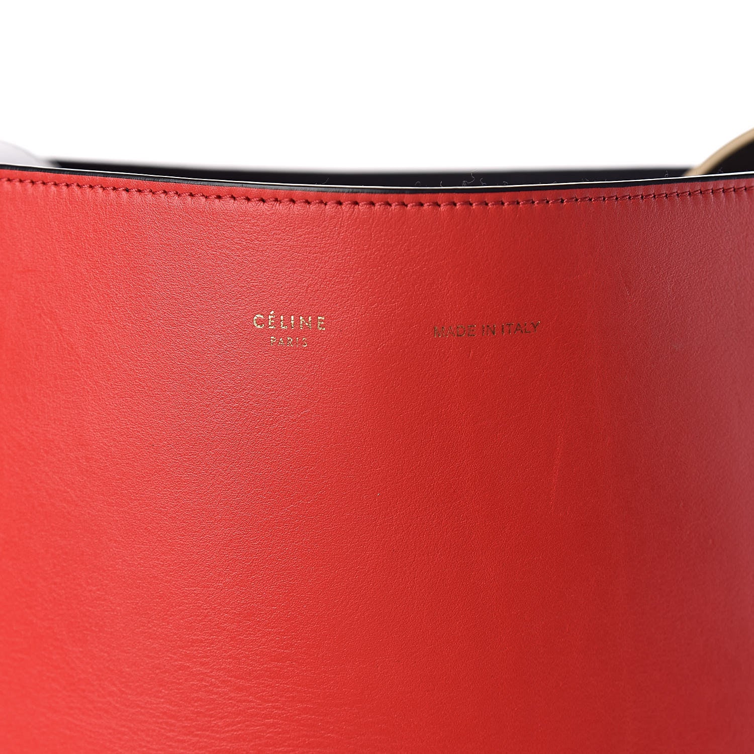 Celine Shiny Smooth Calfskin Small Twisted Cabas Chili Pale Pink 7 of 11