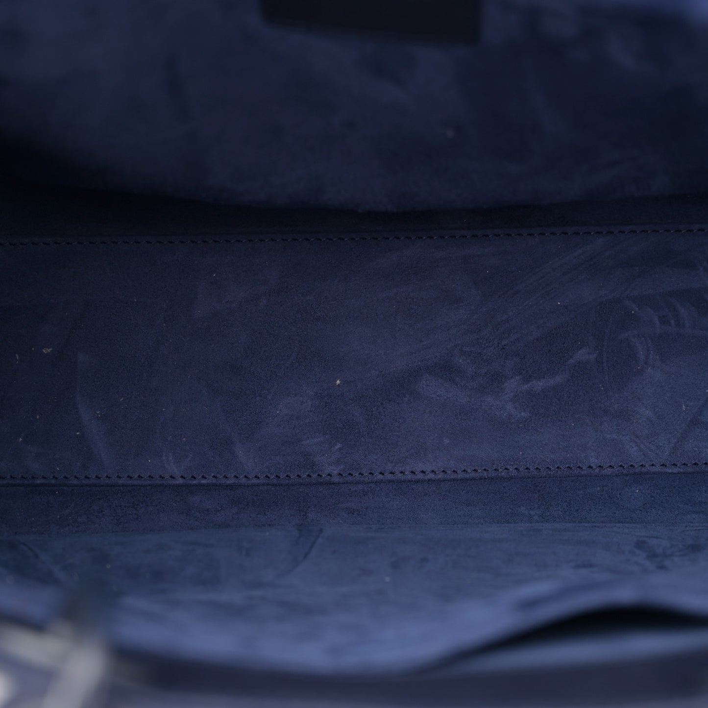 Ultra Matte Calfskin Cannage Large Lady Dior Blue