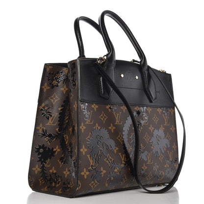 Louis Vuitton Calfskin Monogram Blossom City Steamer MM 4 of 8