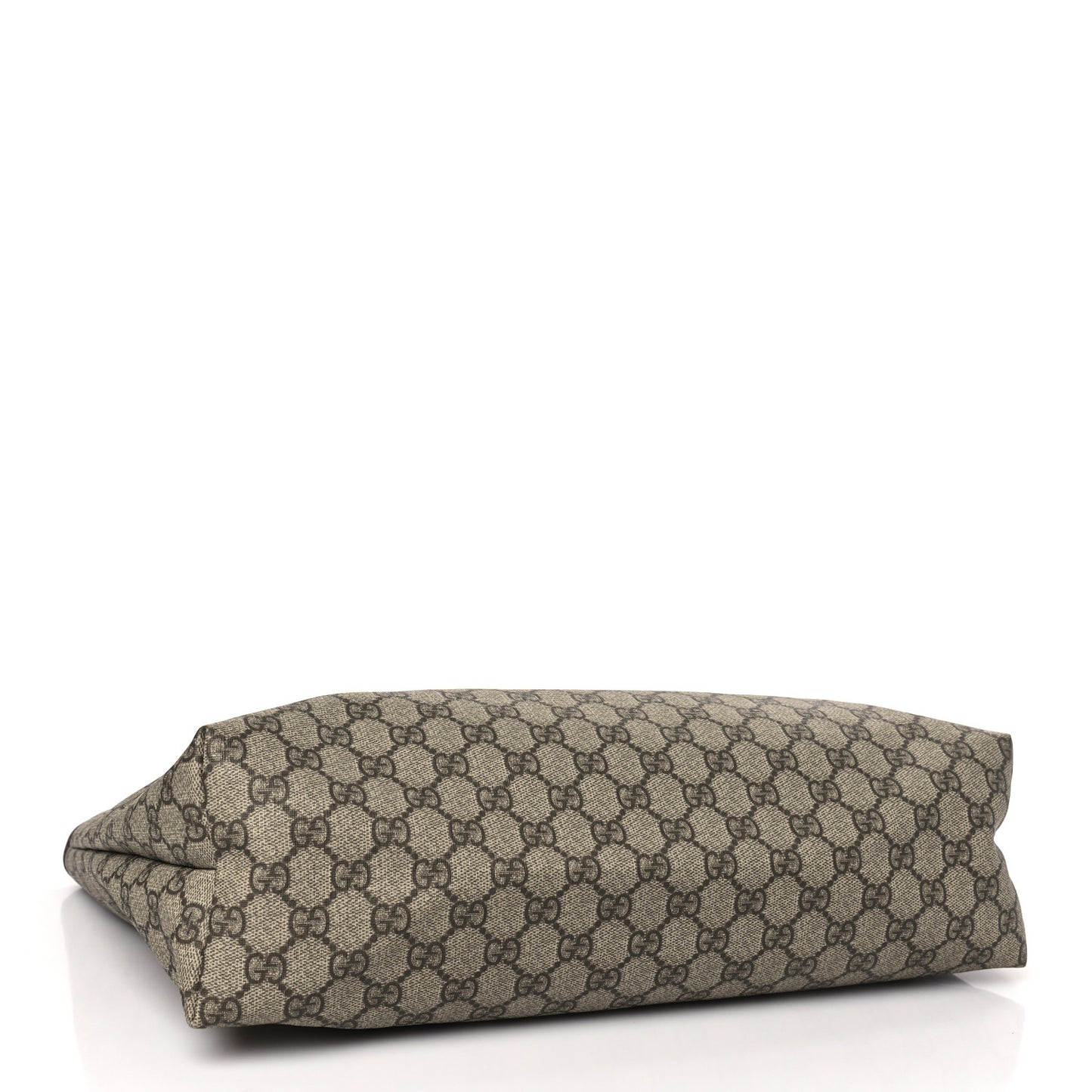 GG Plus Monogram Medium Signature Web Loop Tote Brown