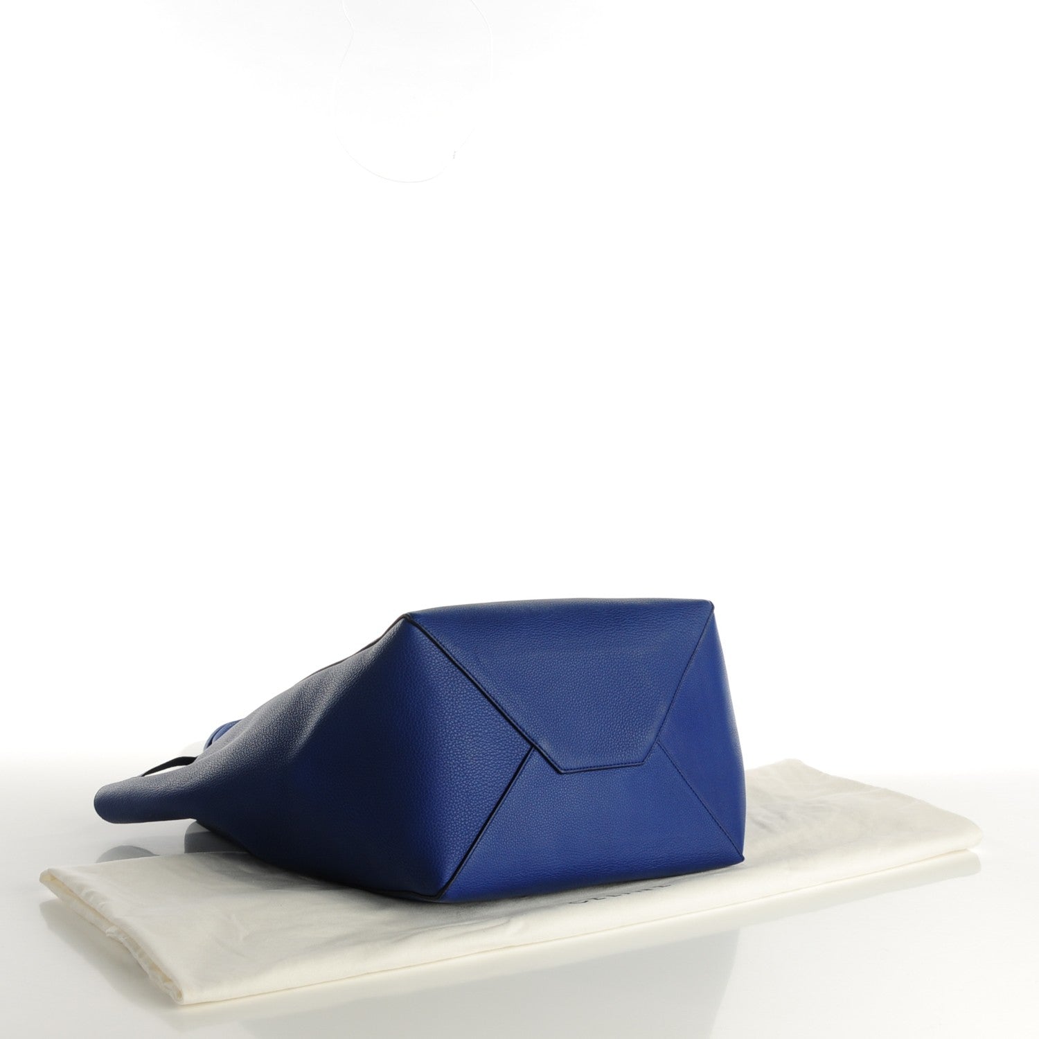 Celine Soft Grained Calfskin Small Cabas Phantom Indigo 5 of 8