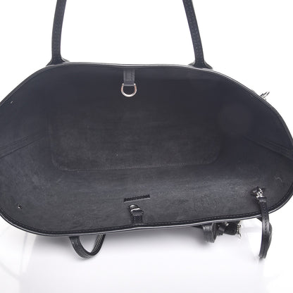 Louis Vuitton Epi Neverfull MM Black 5 of 9
