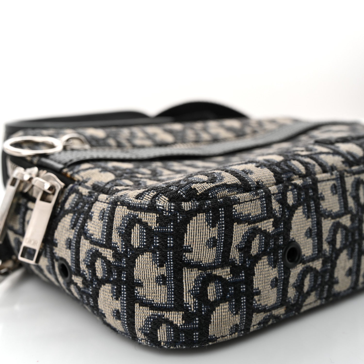 Christian Dior HOMME Oblique Safari Messenger Blue 9 of 11