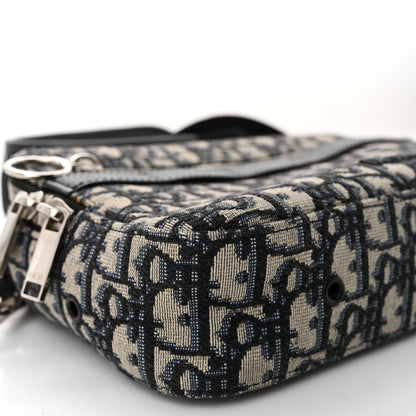 Christian Dior HOMME Oblique Safari Messenger Blue 9 of 11