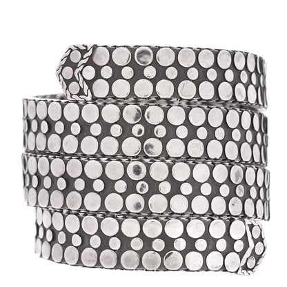 John Hardy Sterling Silver Dot Triple Coil Bracelet M 1 of 5