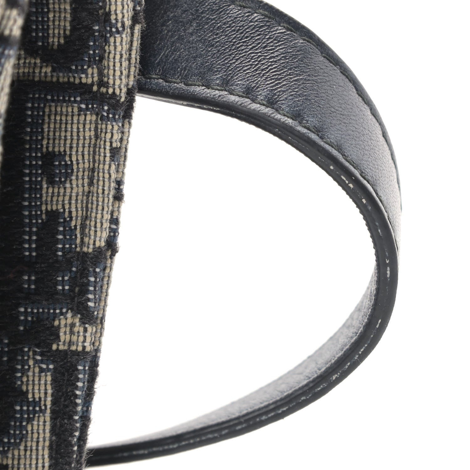Christian Dior Oblique Saddle Belt Bag Blue 6 of 7