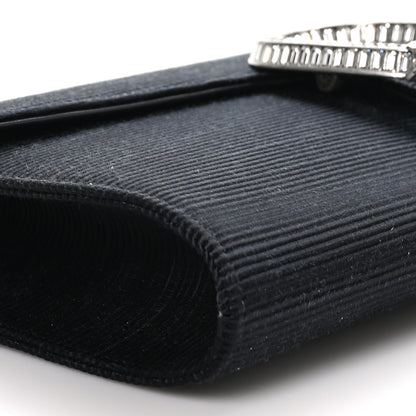 Gucci Grosgrain Satin Small Dionysus Shoulder Bag Black 8 of 9