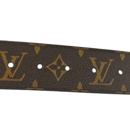 Louis Vuitton Monogram Calfskin 40mm LV Initiales Reversible Belt 110 44 Black 4 of 5