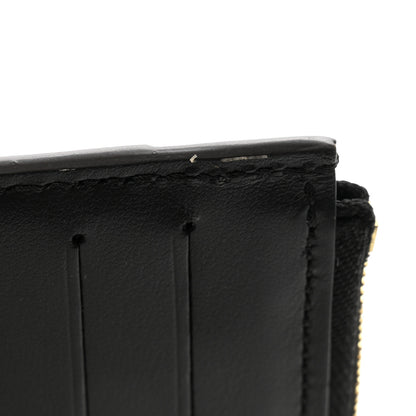 Louis Vuitton LOUIS VUITTON Monogram Slim Purse Black 8 of 8